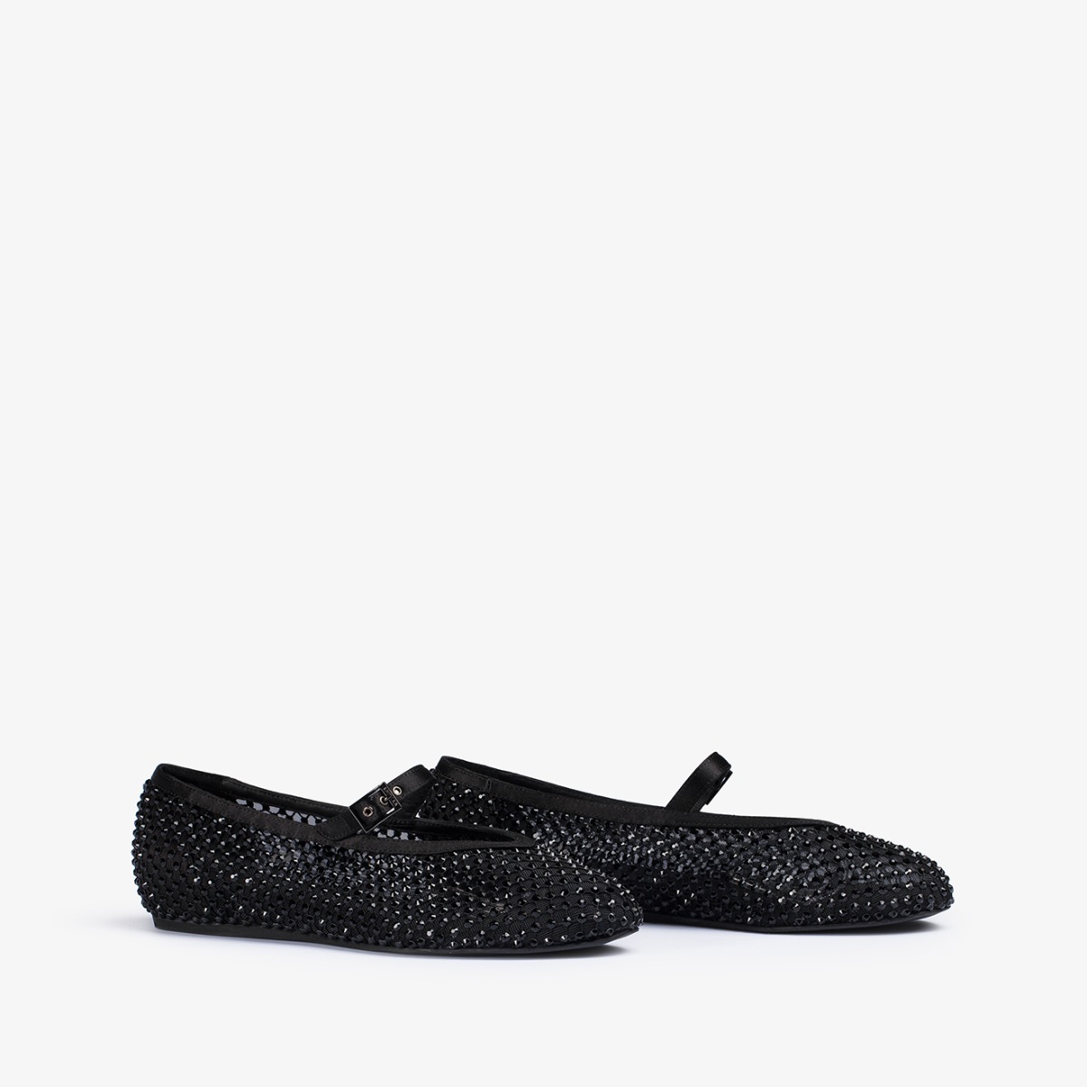 GILDA BALLET FLAT NERO/JET | Le Silla