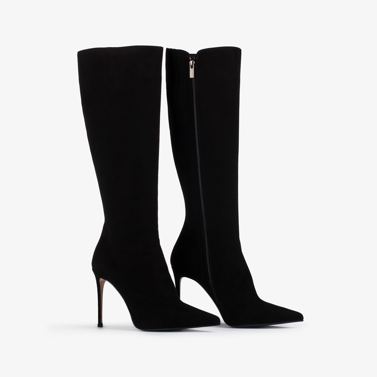 Le Silla Eva レザーブーツ ブラック EVA BOOT 100 mm NERO | Le Silla