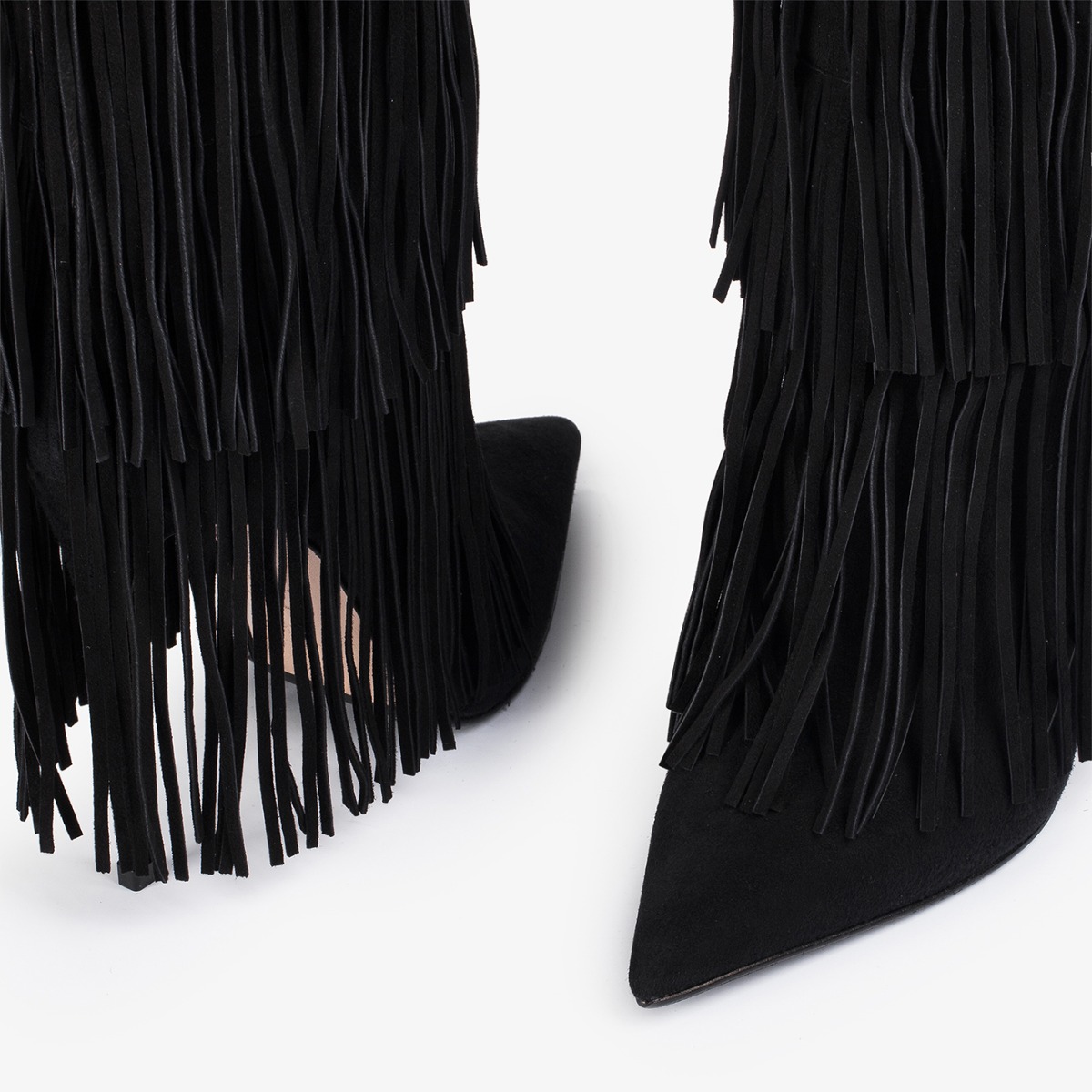 ブーツその他 LE SILLA ANDY BOOTS IN SUEDE ANDY BOOT 120 mm BLUE | Le Silla