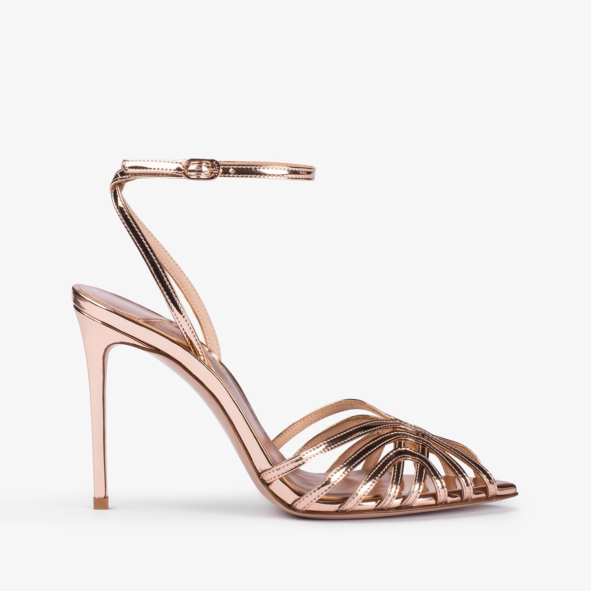 EMBRACE SANDAL 110 mm ORO ROSA | Le Silla