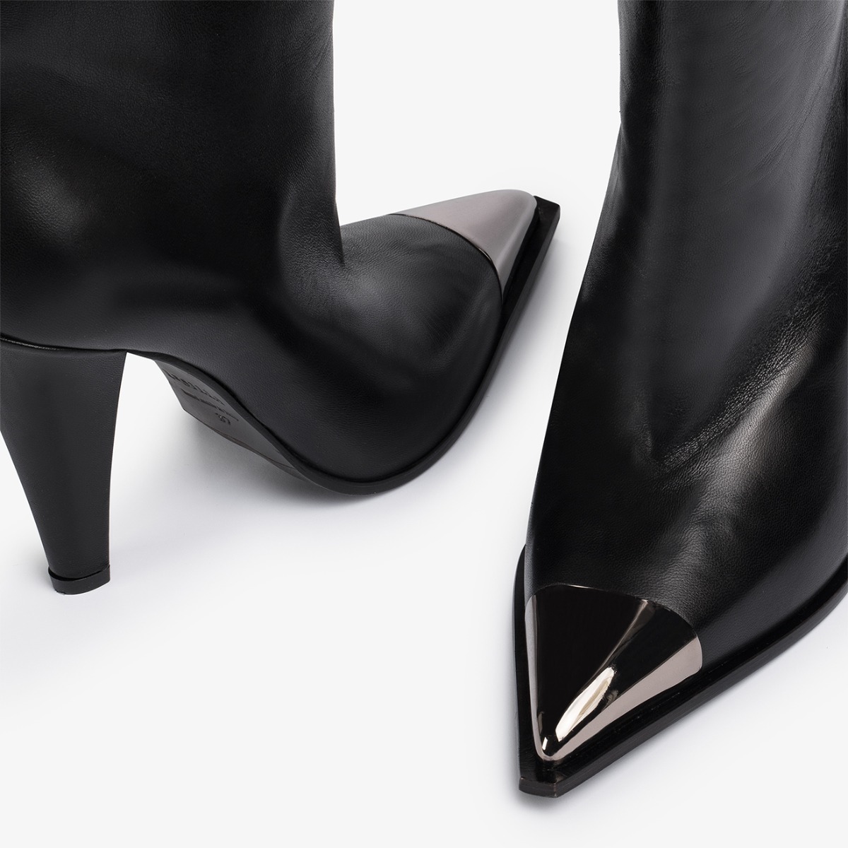 TESS COWBOY ANKLE BOOT 110 mm NERO/CANNA FUCILE Le Silla