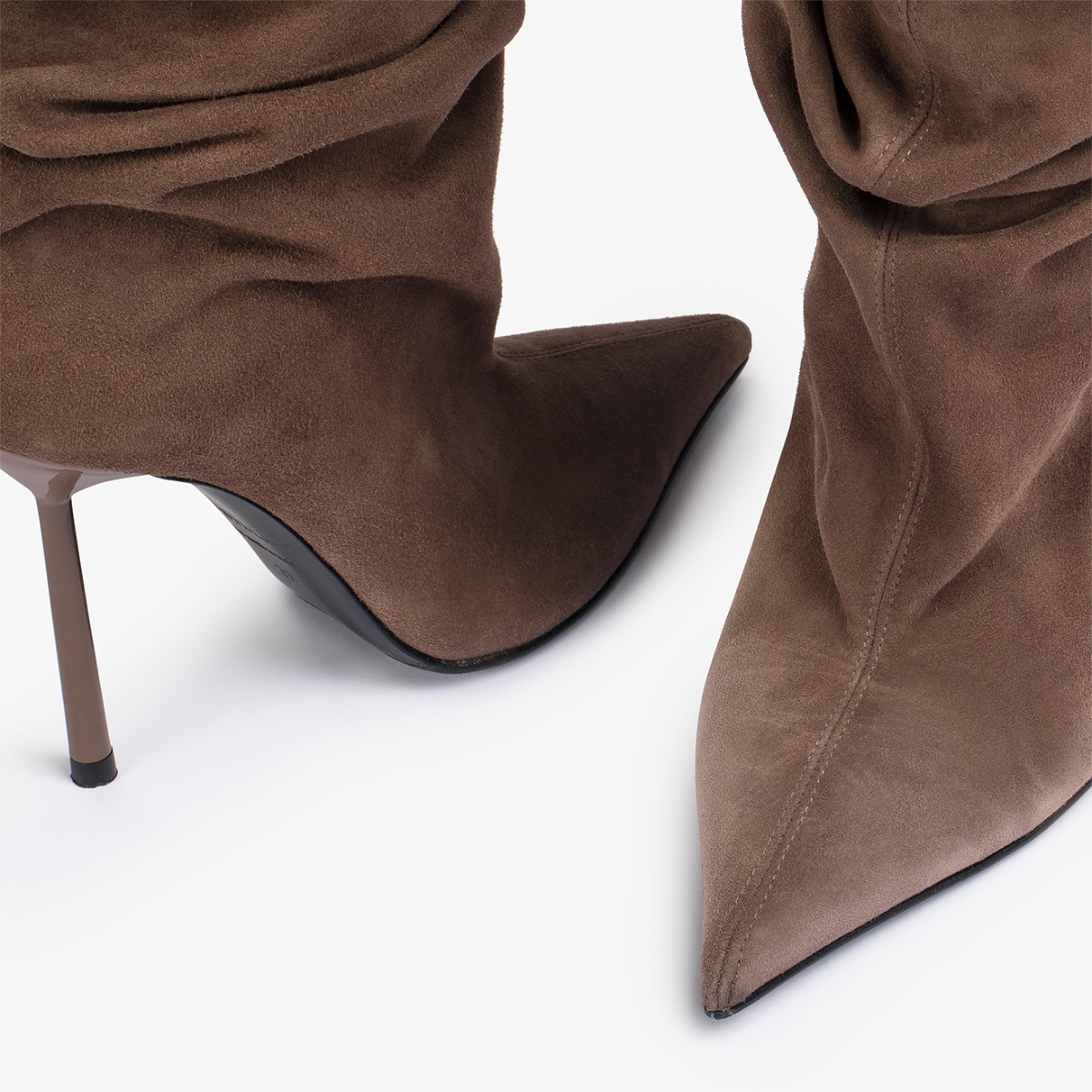 ロングブーツ LE SILLA BELLA BOOTS IN SUEDE BELLA BOOT 100 mm WALL | Le Silla