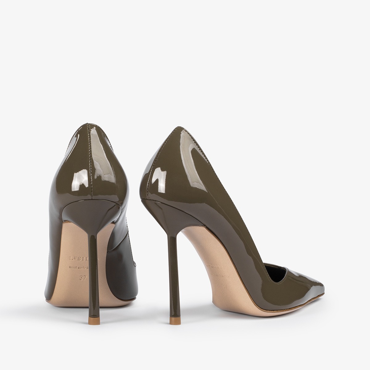 VIVIENNE PUMP 100 mm ARMY | Le Silla