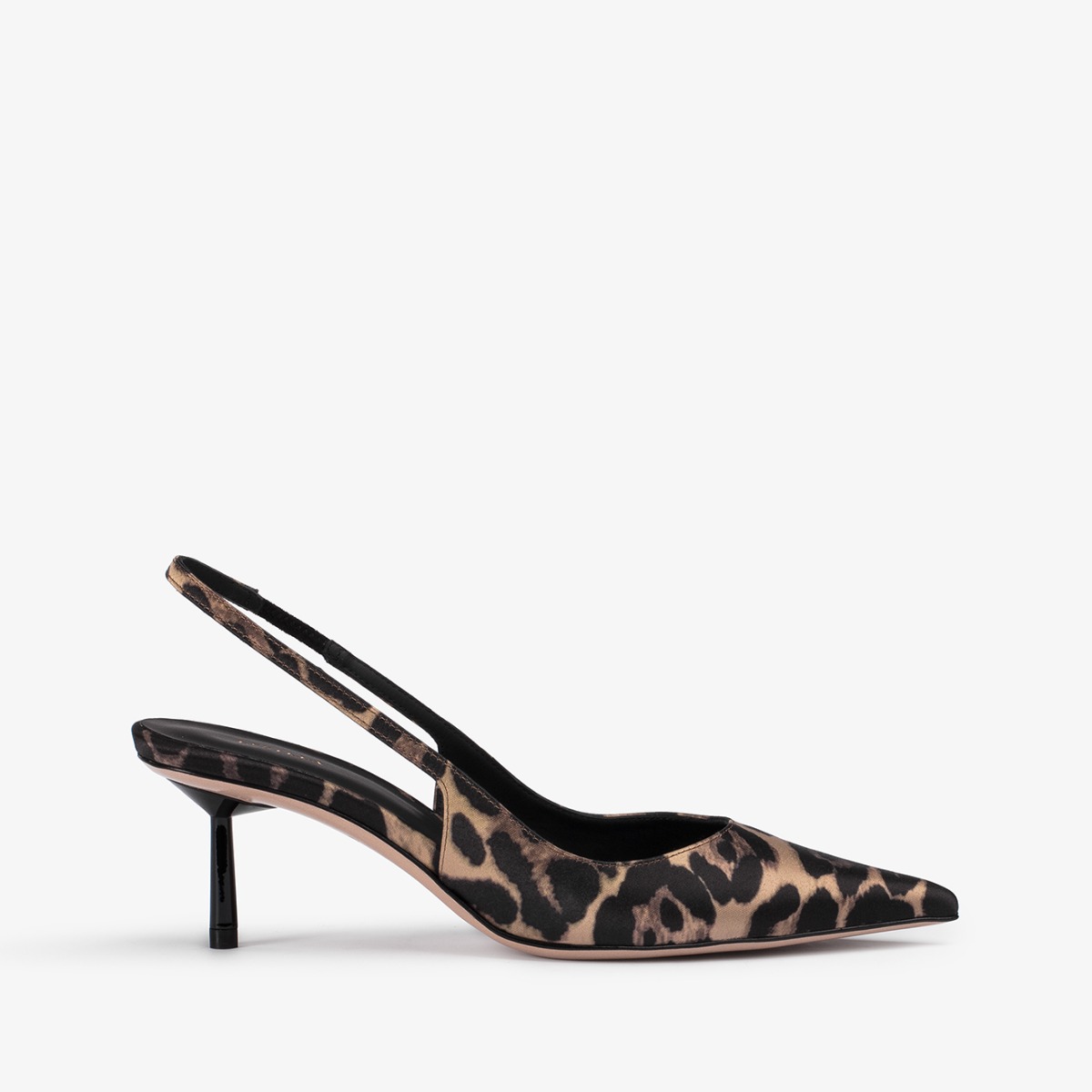 サンダル・ミュール LE SILLA SS25 'Bella' slingback (4233B060LBPPKAB 895) BELLA SLINGBACK 60 mm SAVANA/NERO | Le Silla
