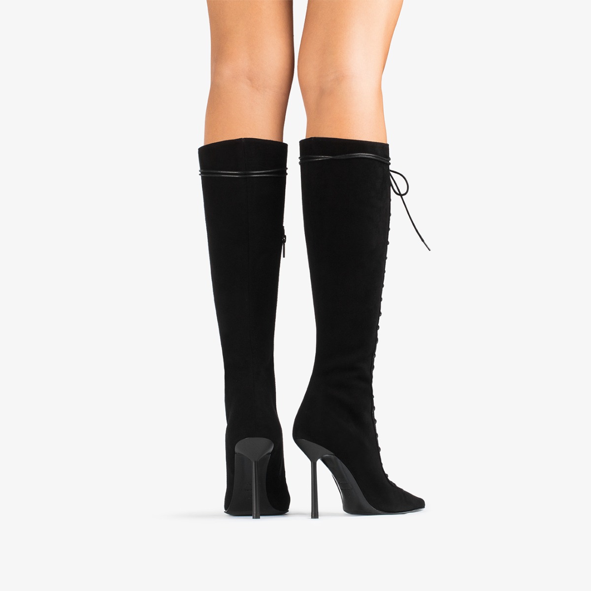 ブーツその他 LE SILLA BOOTS (4251B100MBPPNEM 377) COLETTE BOOT 100 mm NERO | Le Silla
