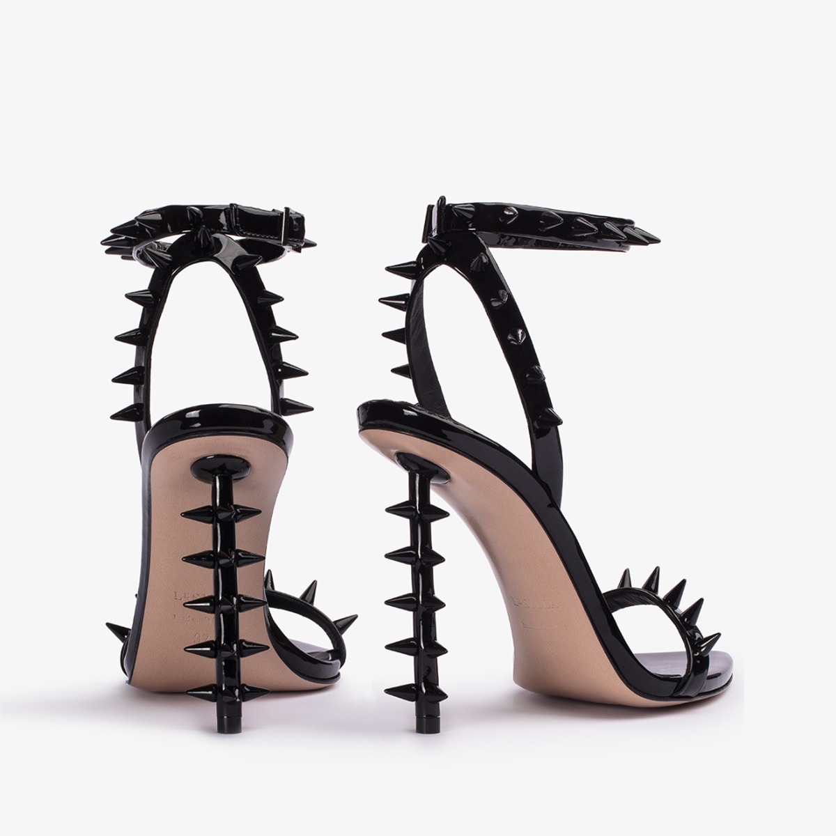 JAGGER SANDAL 120 mm NERO/NERO | Le Silla