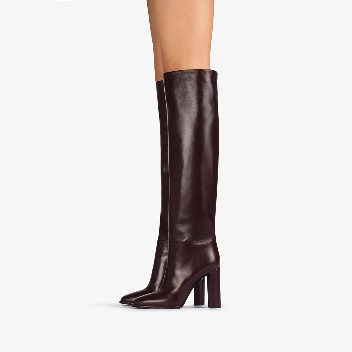 ELSA THIGH-HIGH BOOT 110 mm CHERRY | Le Silla