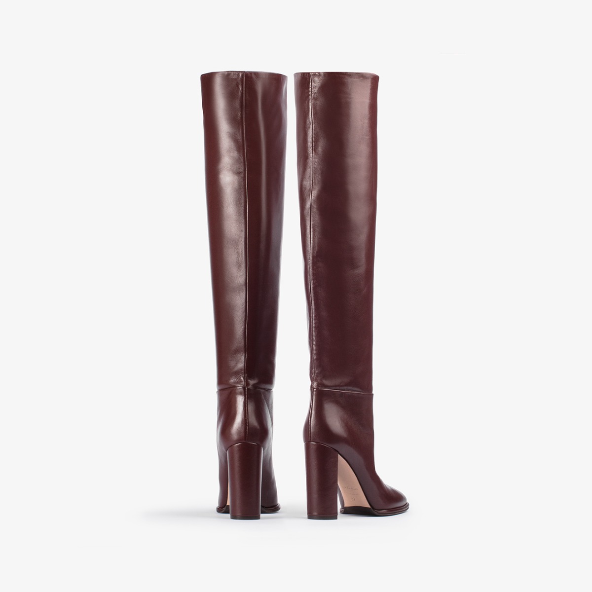 ロングブーツ LE SILLA Brown Suede Bella Boots BELLA BOOT 80 mm EBANO | Le Silla