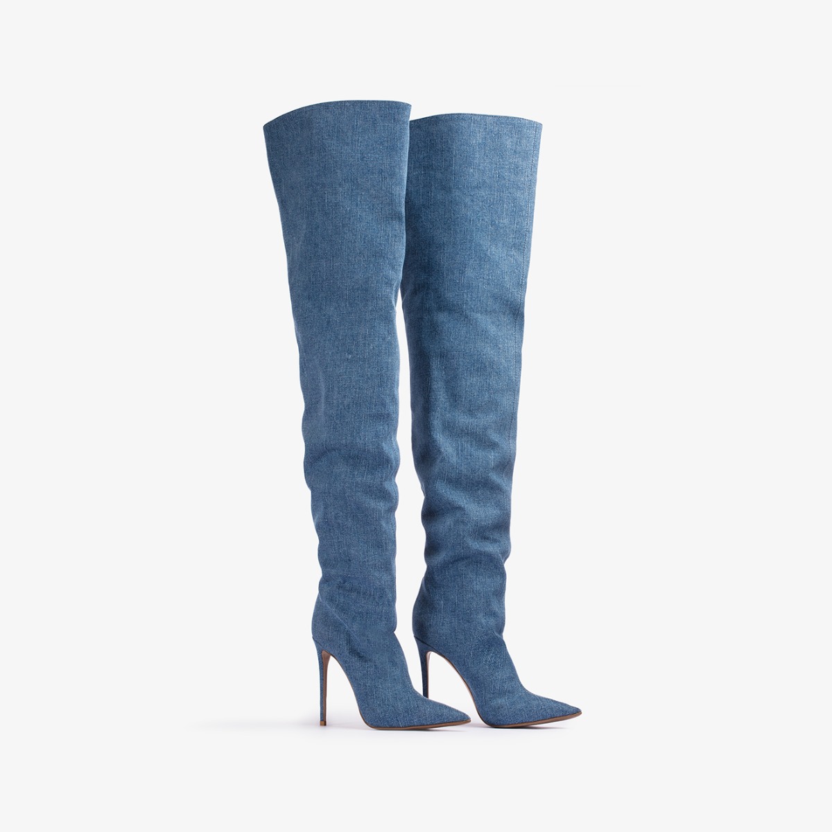 Le Silla Eva thigh-high 120mm boots - Black