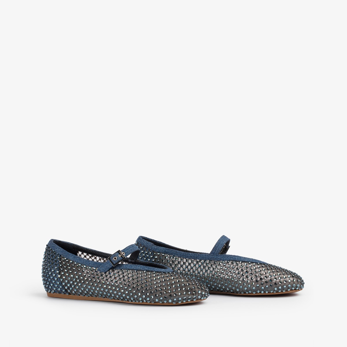 GILDA BALLET FLAT BLUE | Le Silla