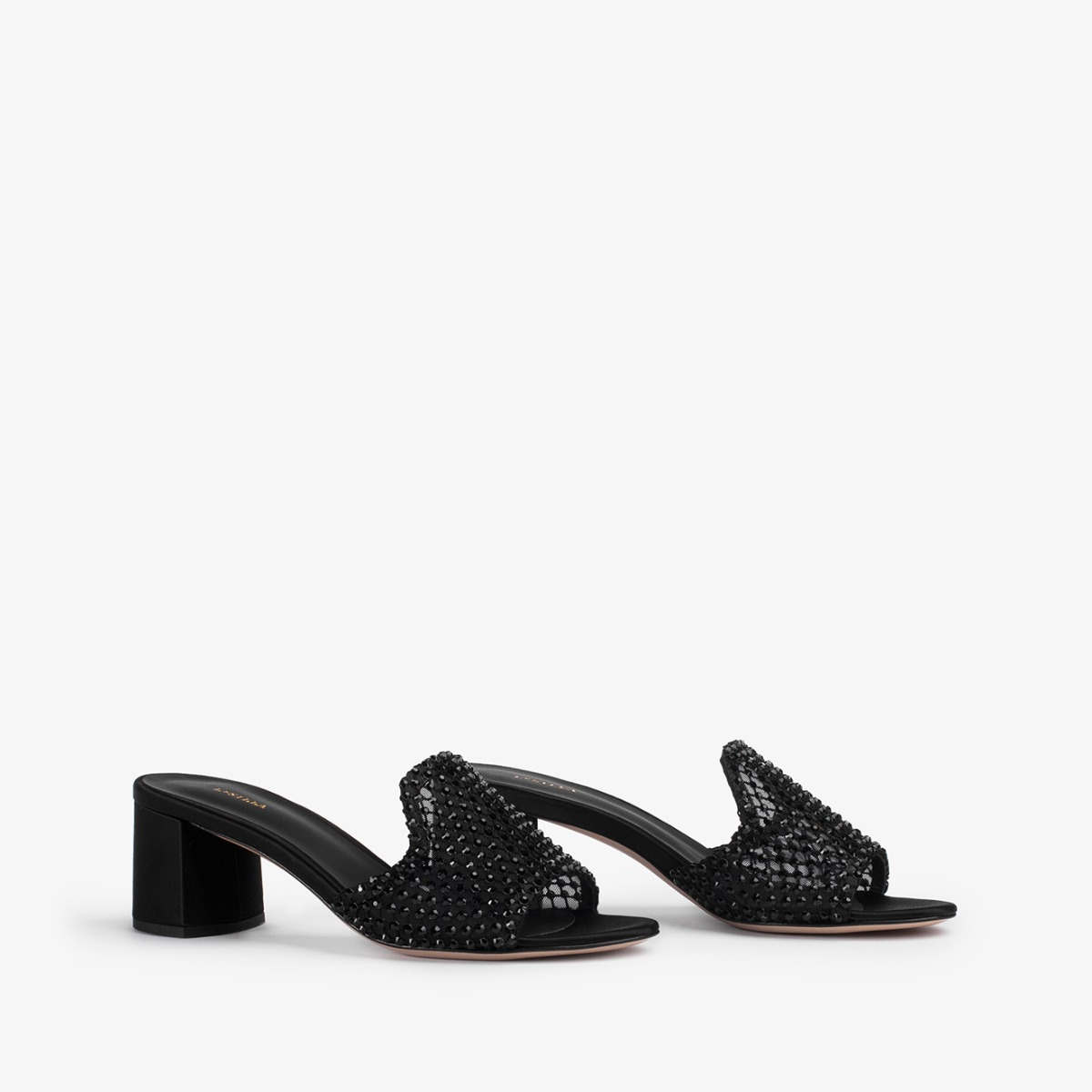 SANDALO GILDA 60 mm NERO/JET | Le Silla