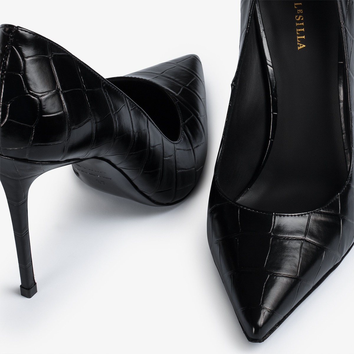 EVA PUMP 100 mm NERO | Le Silla