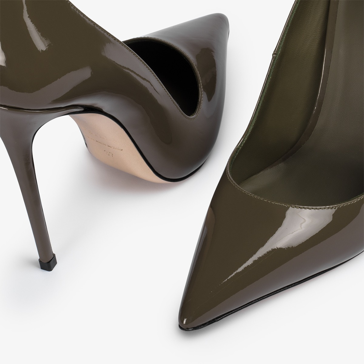 EVA PUMP 120 mm KAKI | Le Silla