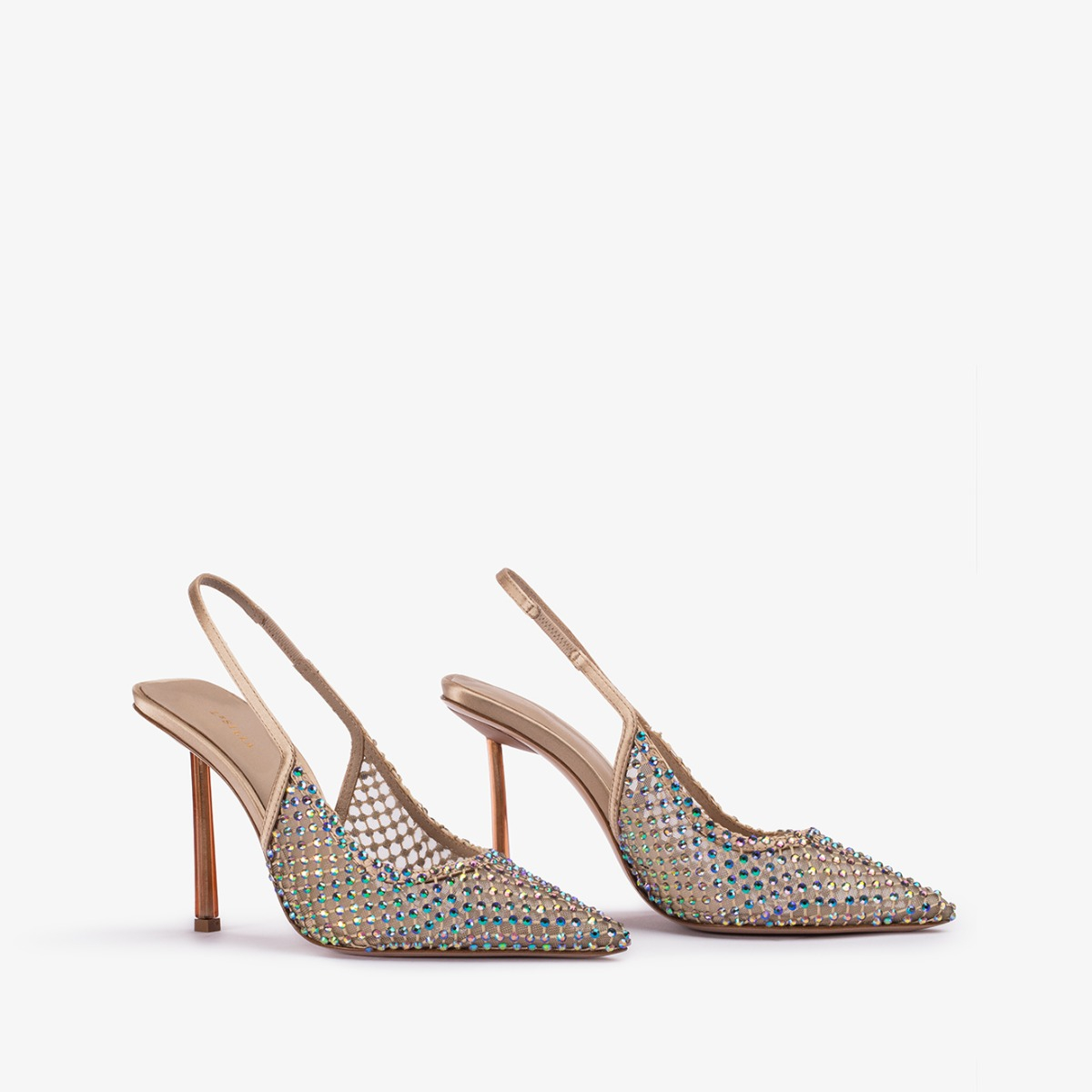 GILDA SLINGBACK 100 mm ORO/PARADISE | Le Silla