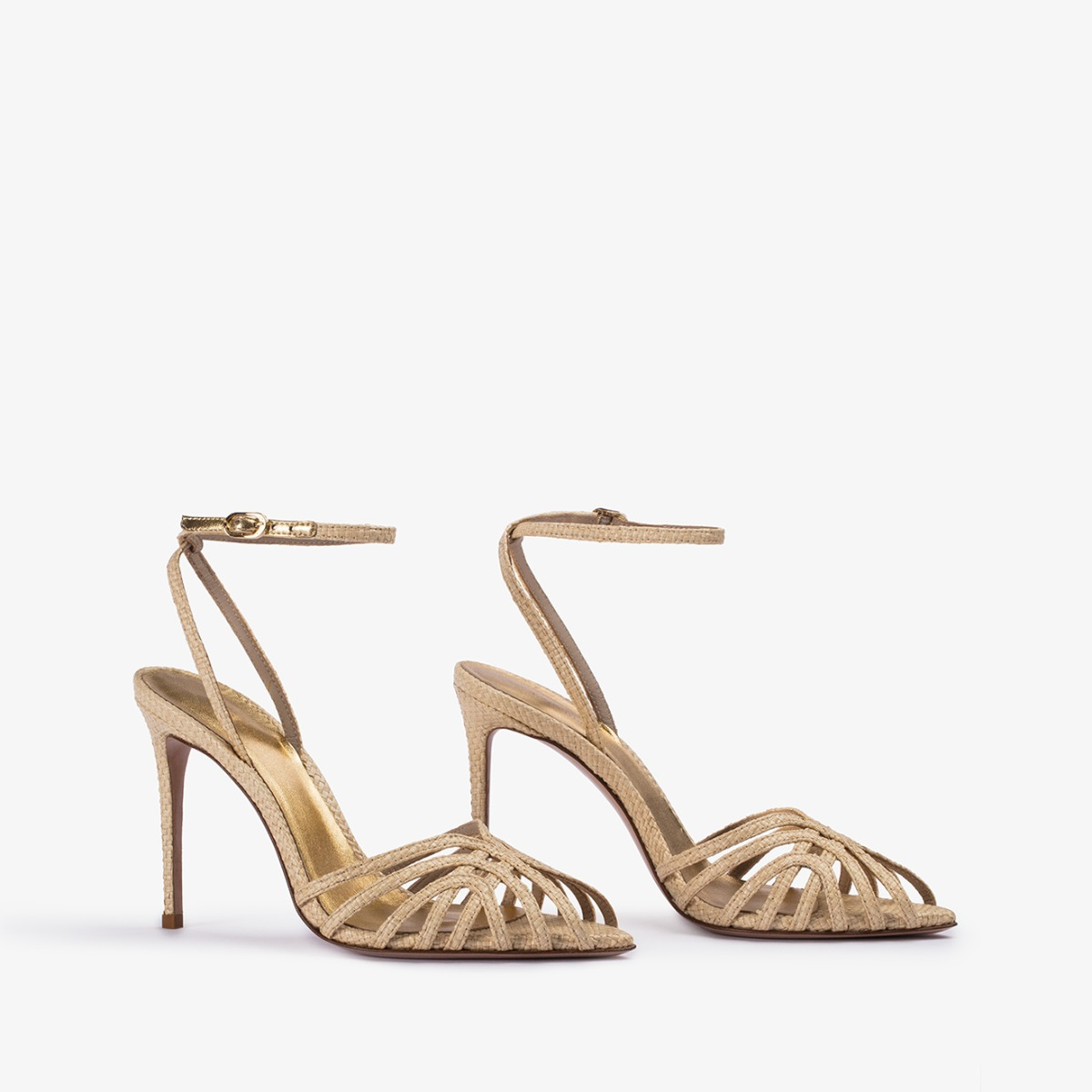 EMBRACE SANDAL 110 mm NATURALE | Le Silla