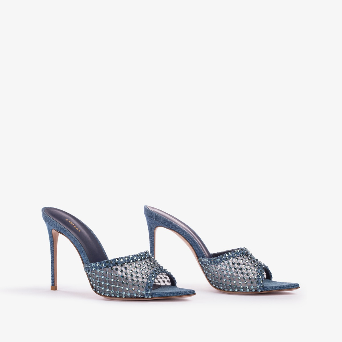 GILDA SANDAL 110 mm BLUE | Le Silla