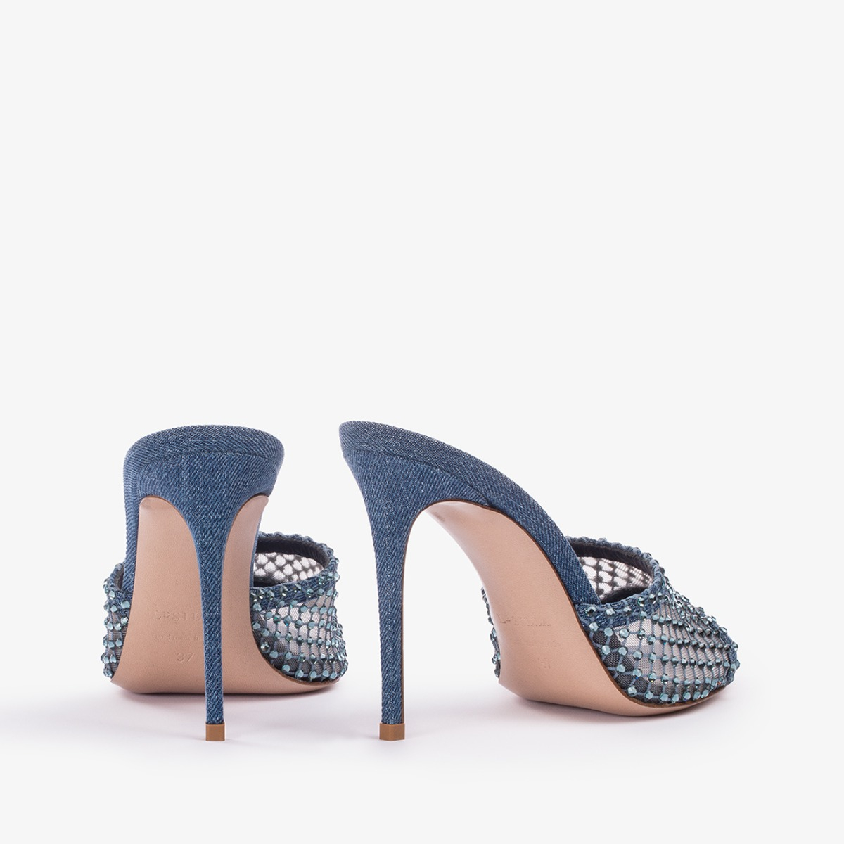 GILDA SANDAL 110 mm BLUE | Le Silla