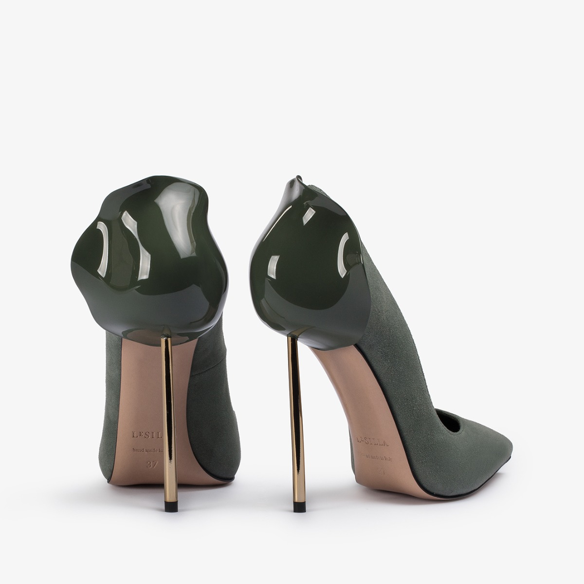 PETALO PUMP 120 mm POLVERE/ORO | Le Silla