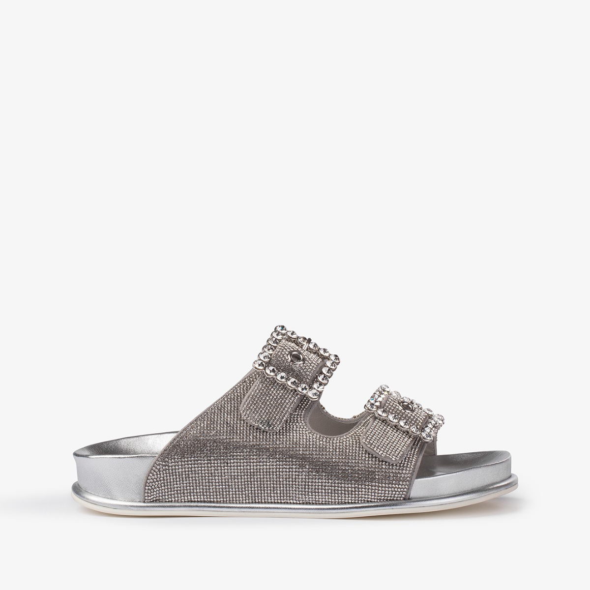 SANDALE POOLSIDE ARGENTO | Le Silla