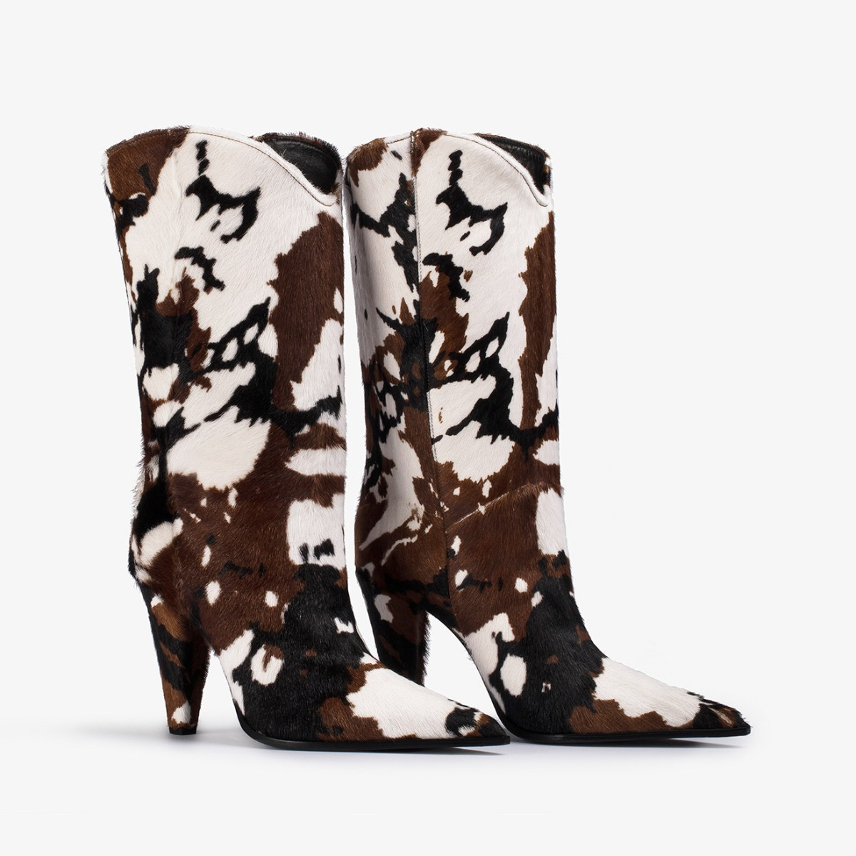 TESS COWBOY ANKLE BOOT 110 mm MARRONE | Le Silla