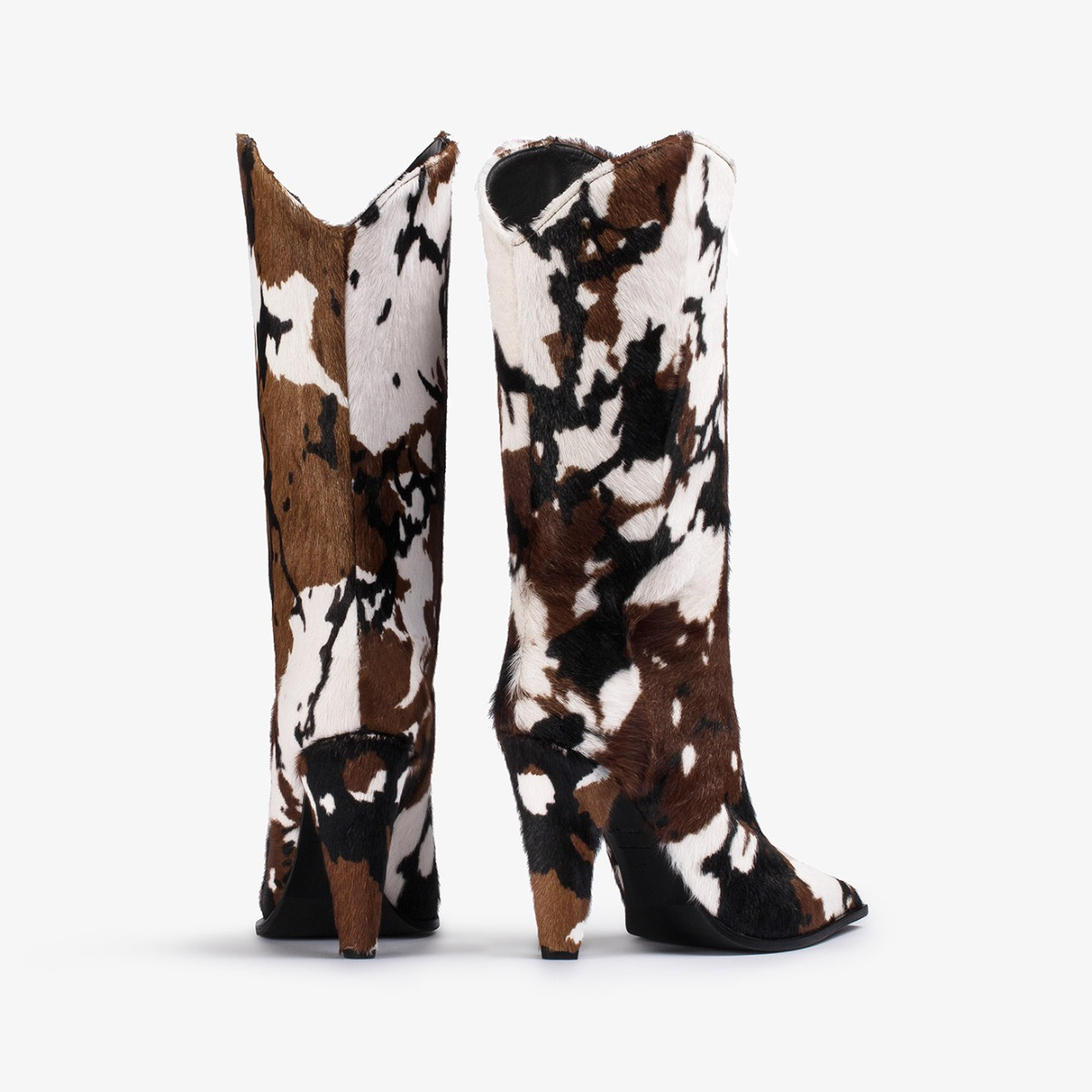 TESS COWBOY ANKLE BOOT 110 mm MARRONE | Le Silla