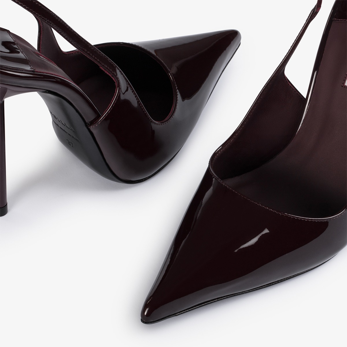ESCARPIN À BRIDE ARRIÈRE BELLA 120 mm - Le Silla | Official Online Store