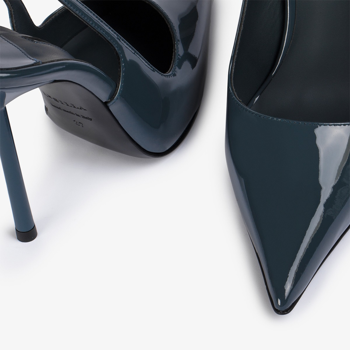 ESCARPIN À BRIDE ARRIÈRE BELLA 120 mm - Le Silla | Official Online Store