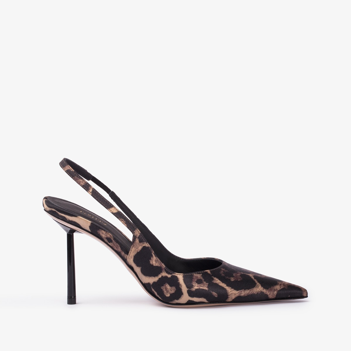 SLINGBACK BELLA 80 mm SAVANA/NERO | Le Silla