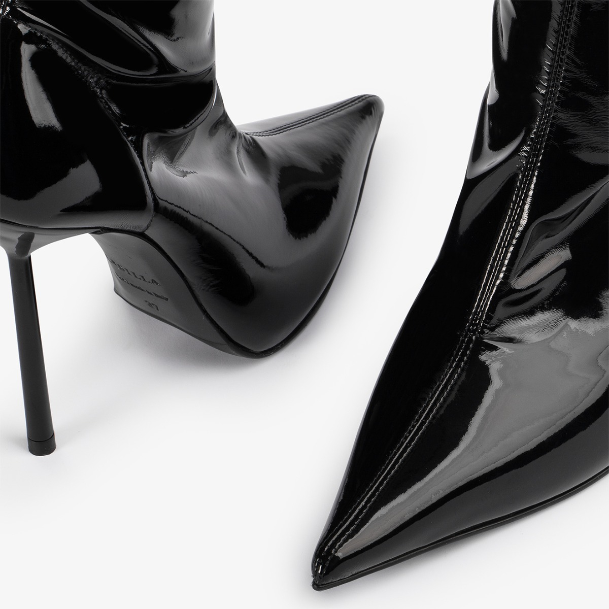 BOTTINE BELLA 120 mm NERO | Le Silla