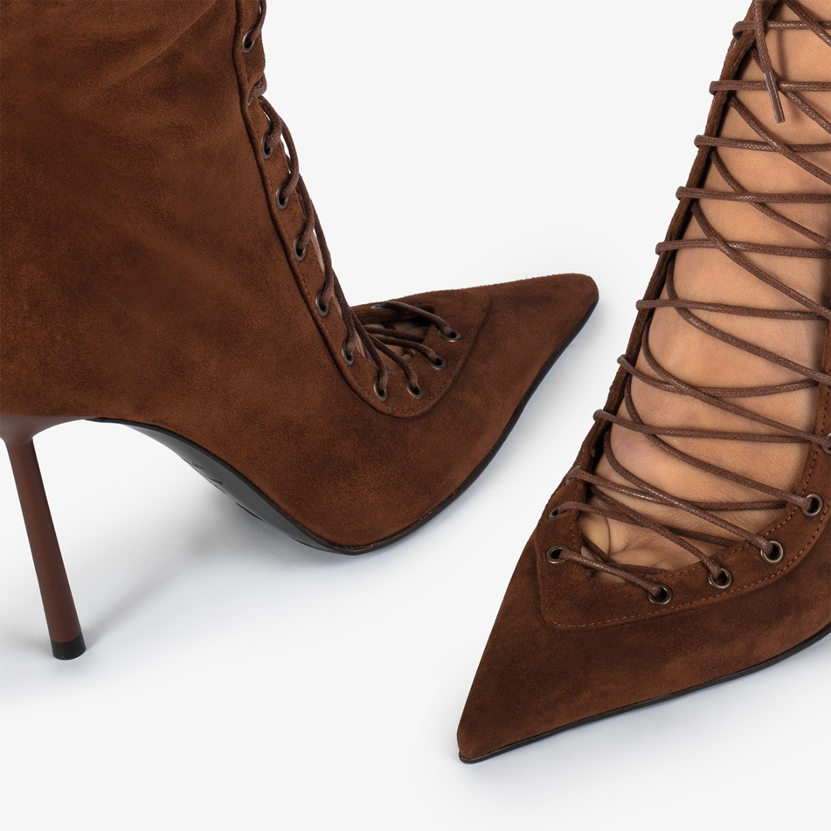 BOTTINE COLETTE 100 mm TOFFEE | Le Silla