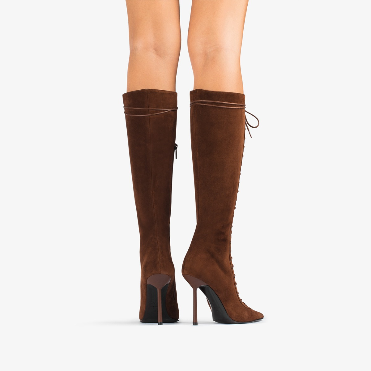 COLETTE BOOT 100 mm TOFFEE | Le Silla