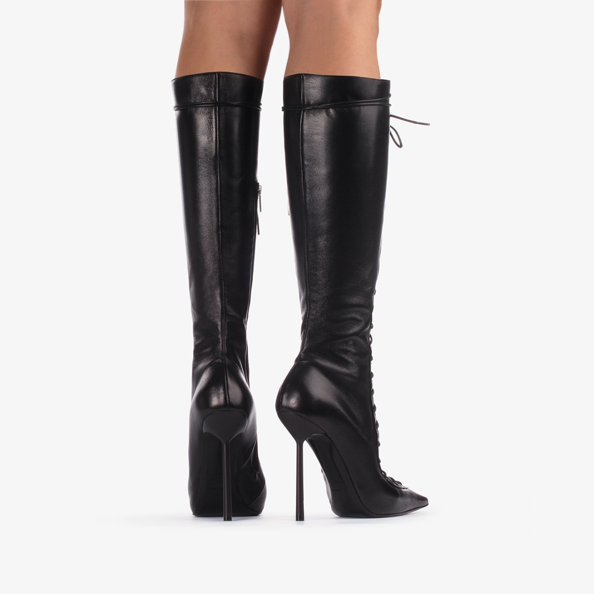 COLETTE BOOT 120 mm NERO/NERO | Le Silla