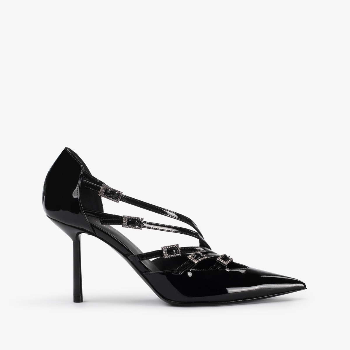 SCARLET PUMP 80 mm NERO | Le Silla