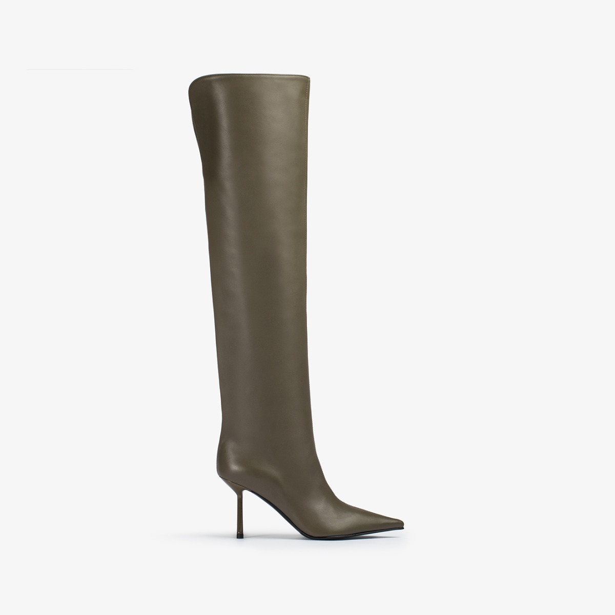 BELLA BOOT 80 mm KAKI | Le Silla