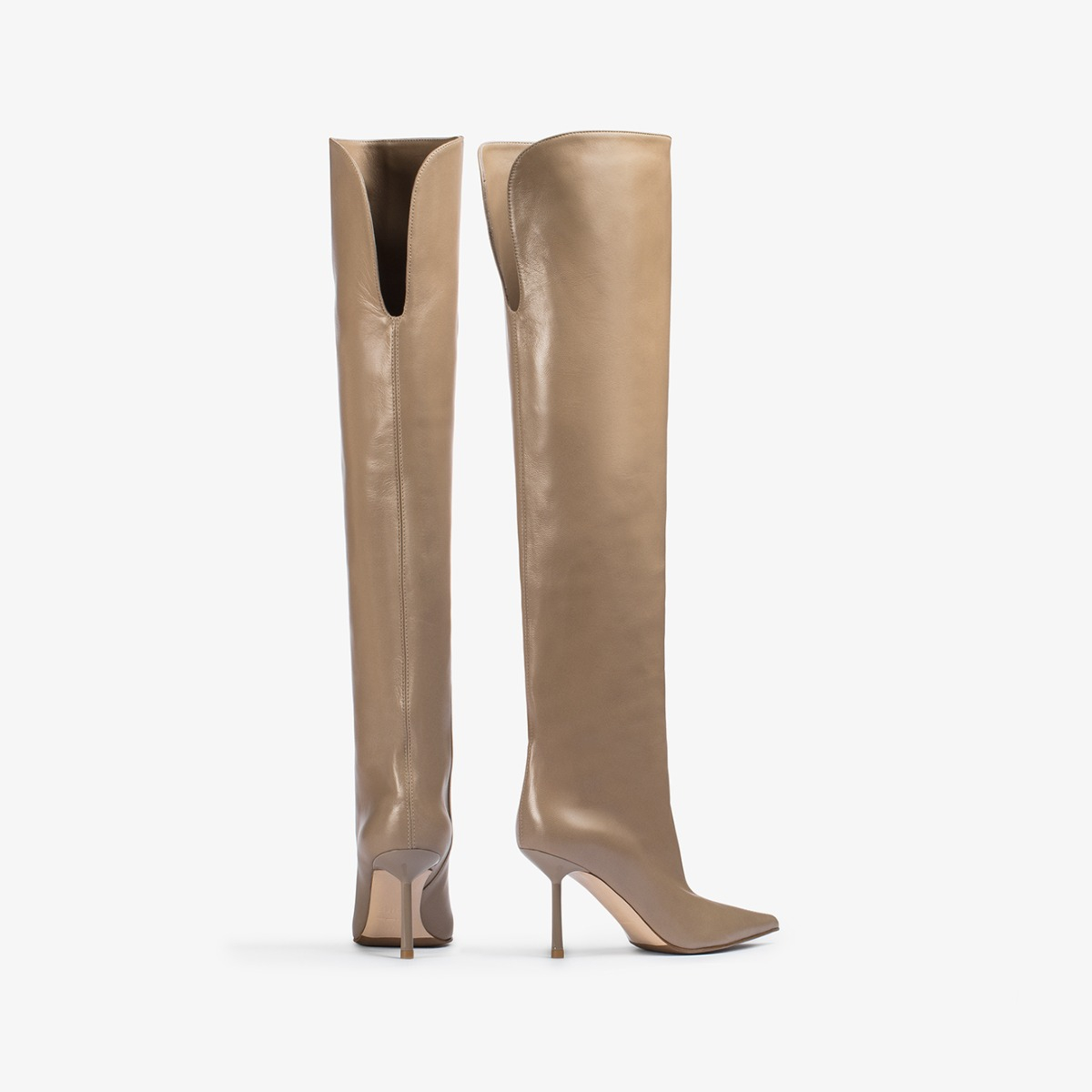 BELLA BOOT 80 mm SESAME | Le Silla