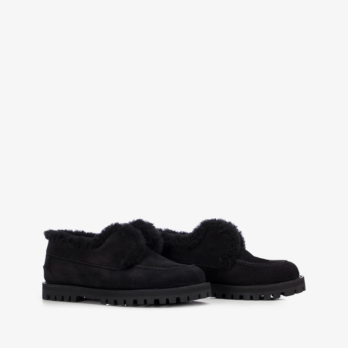 YACHT LOAFER NERO/NERO | Le Silla