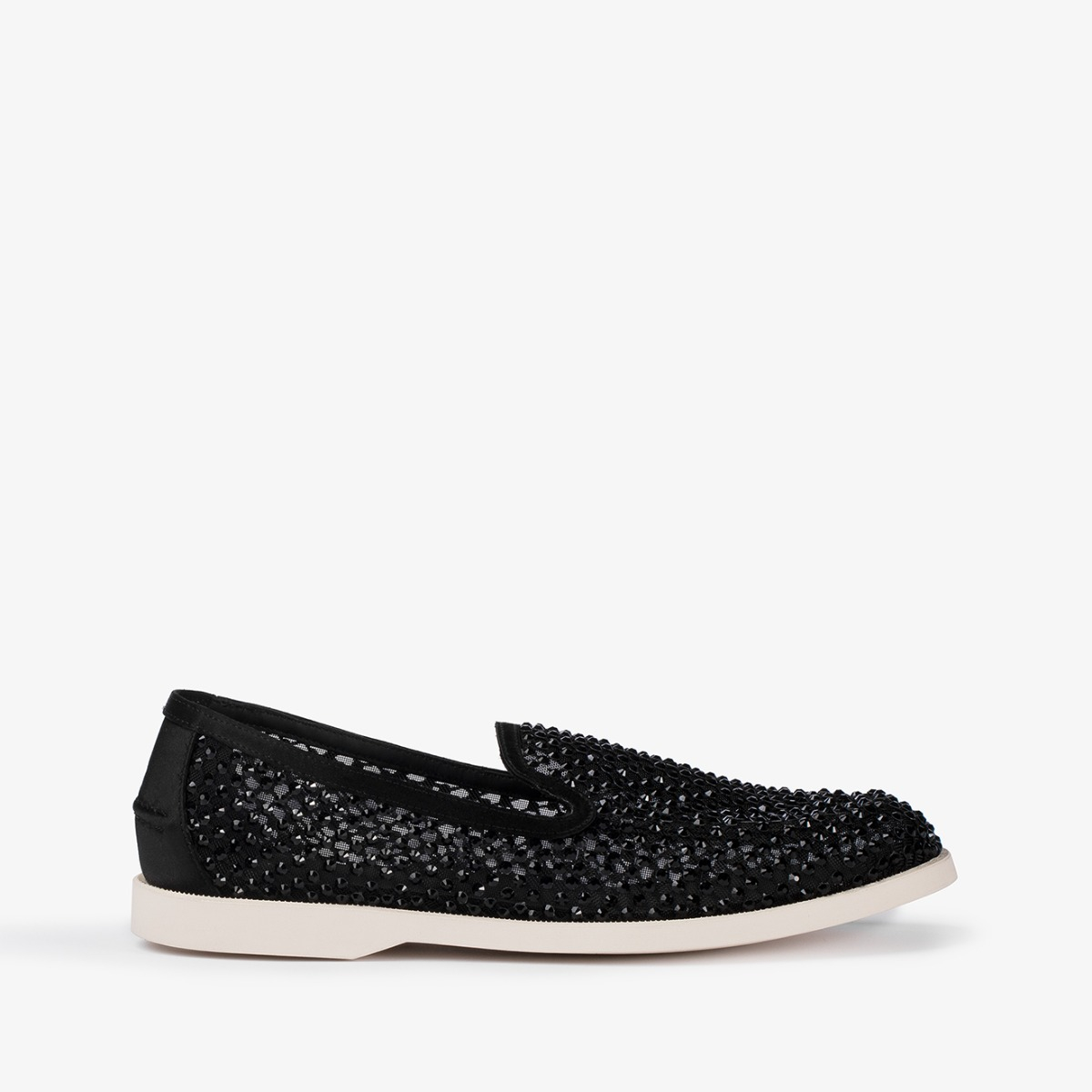 GILDA LOAFER NERO/JET | Le Silla