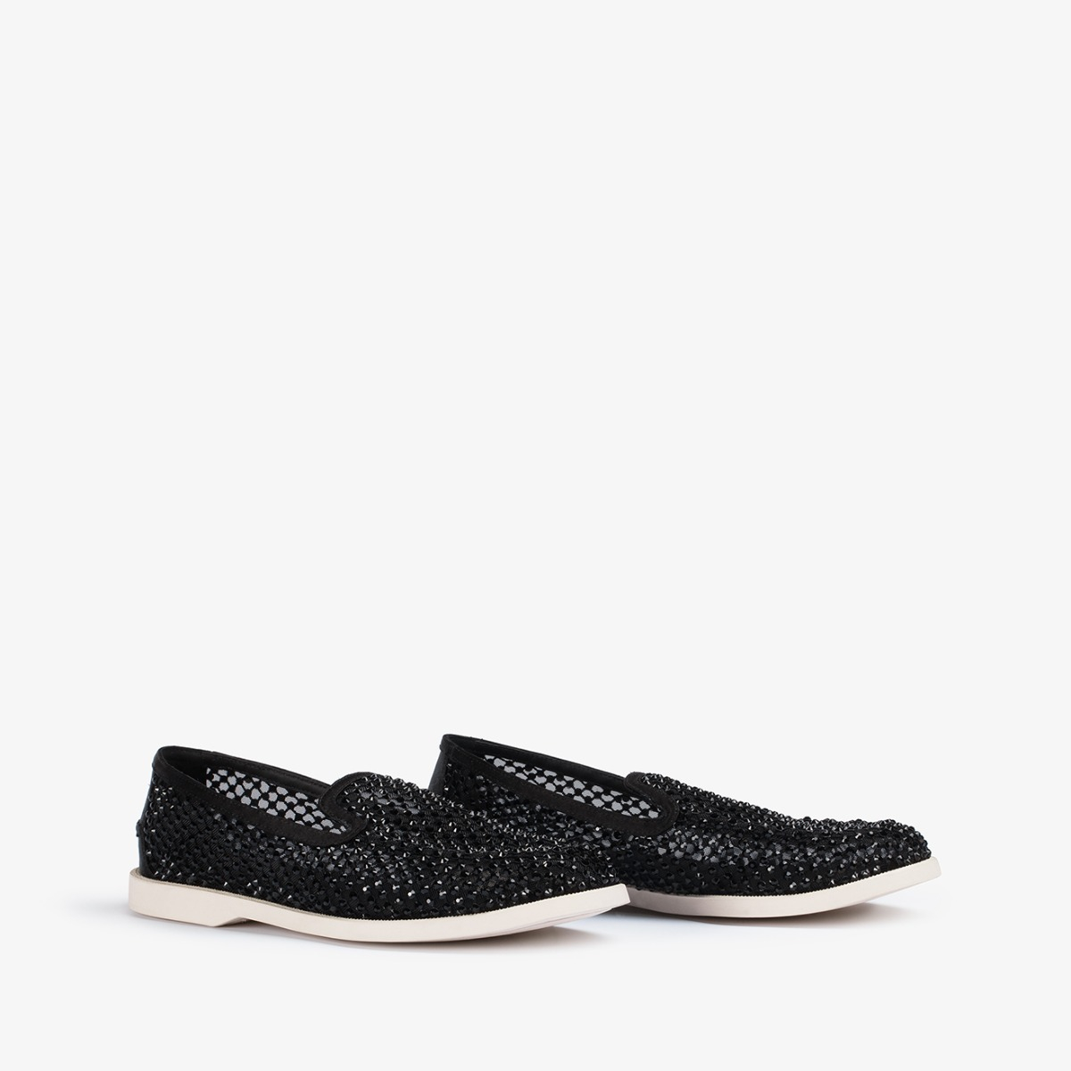 GILDA LOAFER NERO/JET | Le Silla