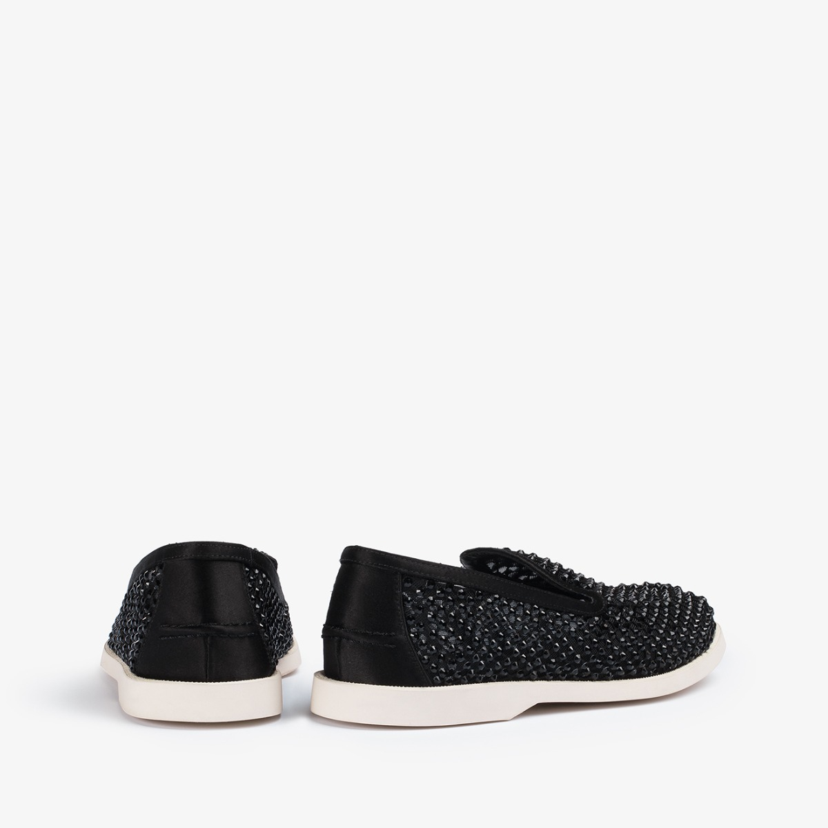 GILDA LOAFER NERO/JET | Le Silla