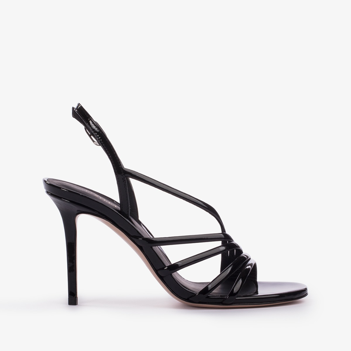 SCARLET SANDAL 95 mm NERO | Le Silla