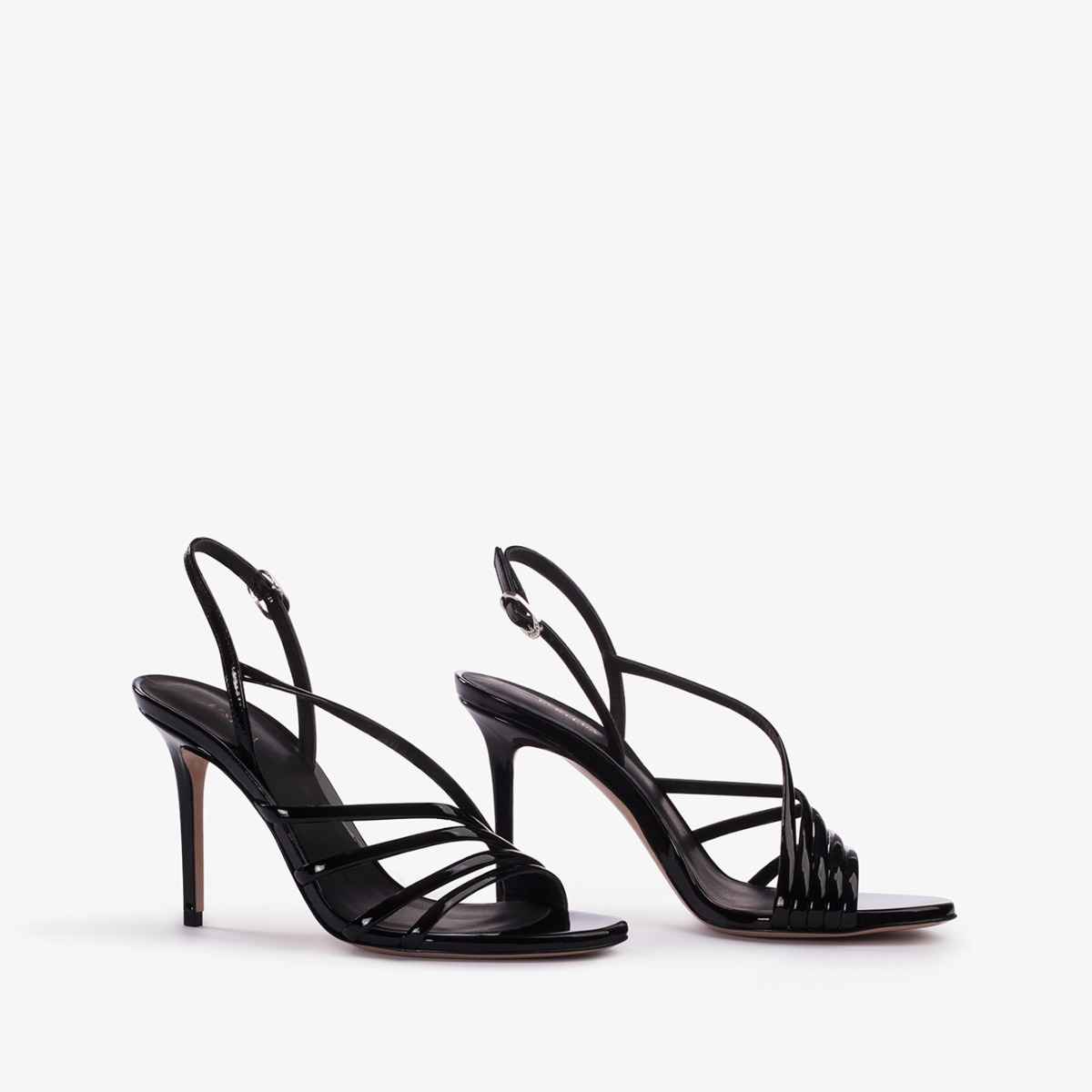 SCARLET SANDAL 95 mm NERO | Le Silla