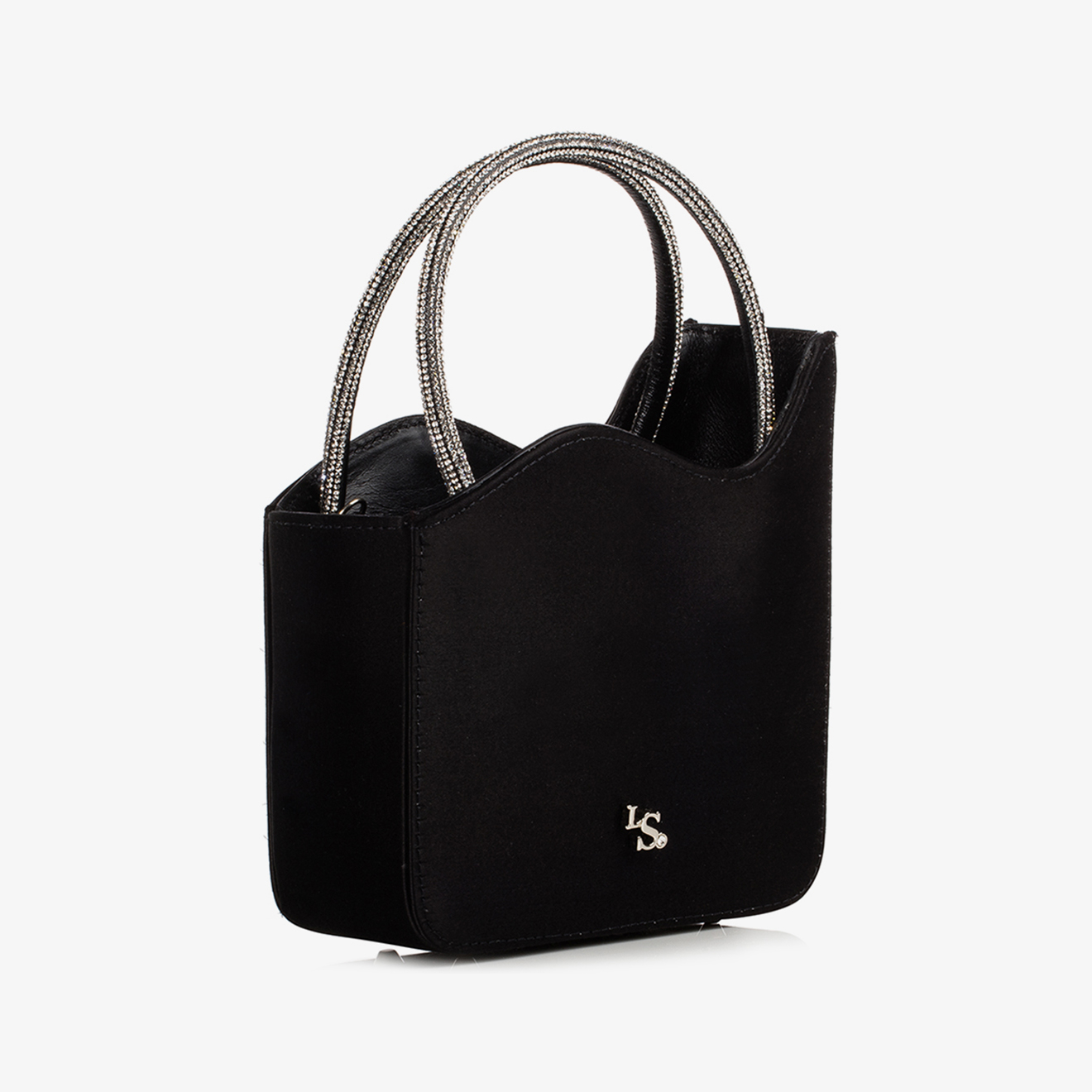 MINI SAC IVY NERO/ARGENTO | Le Silla
