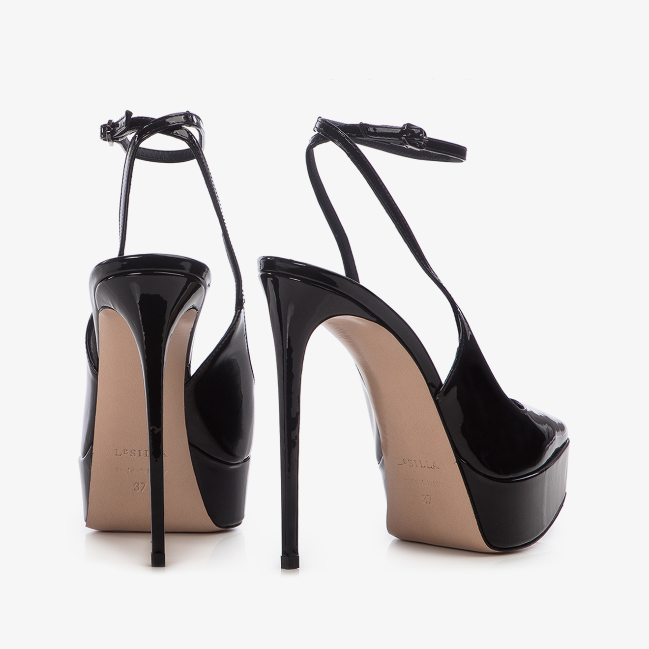UMA SLINGBACK 140 mm NERO | Le Silla