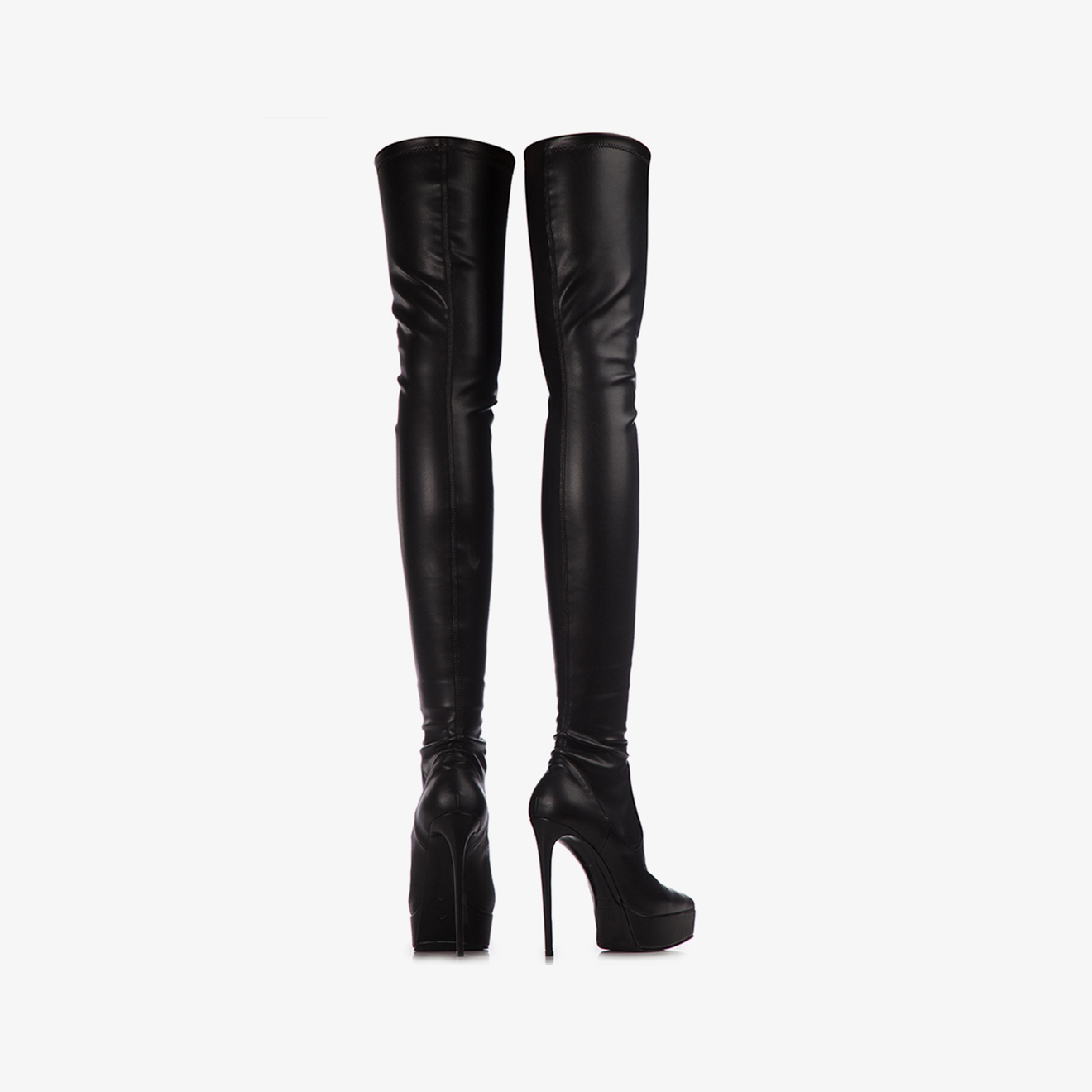 UMA THIGH-HIGH BOOT 140 mm NERO | Le Silla