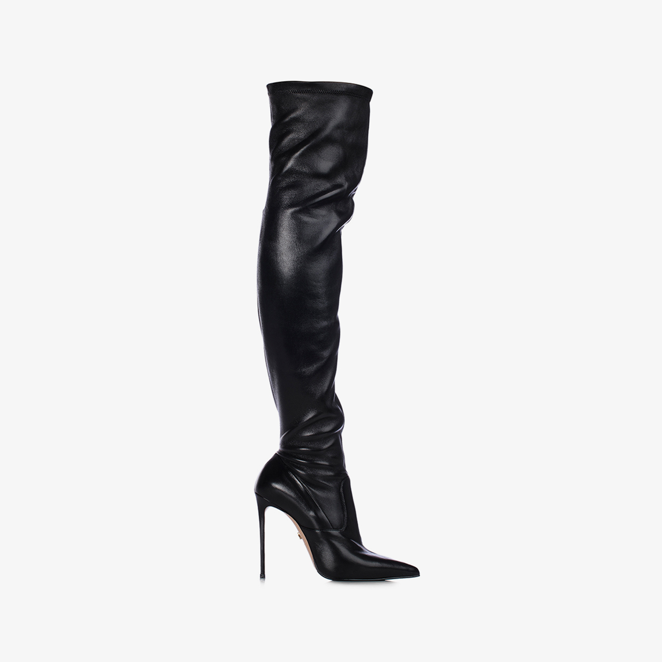 EVA THIGH-HIGH BOOT 120 mm NERO | Le Silla