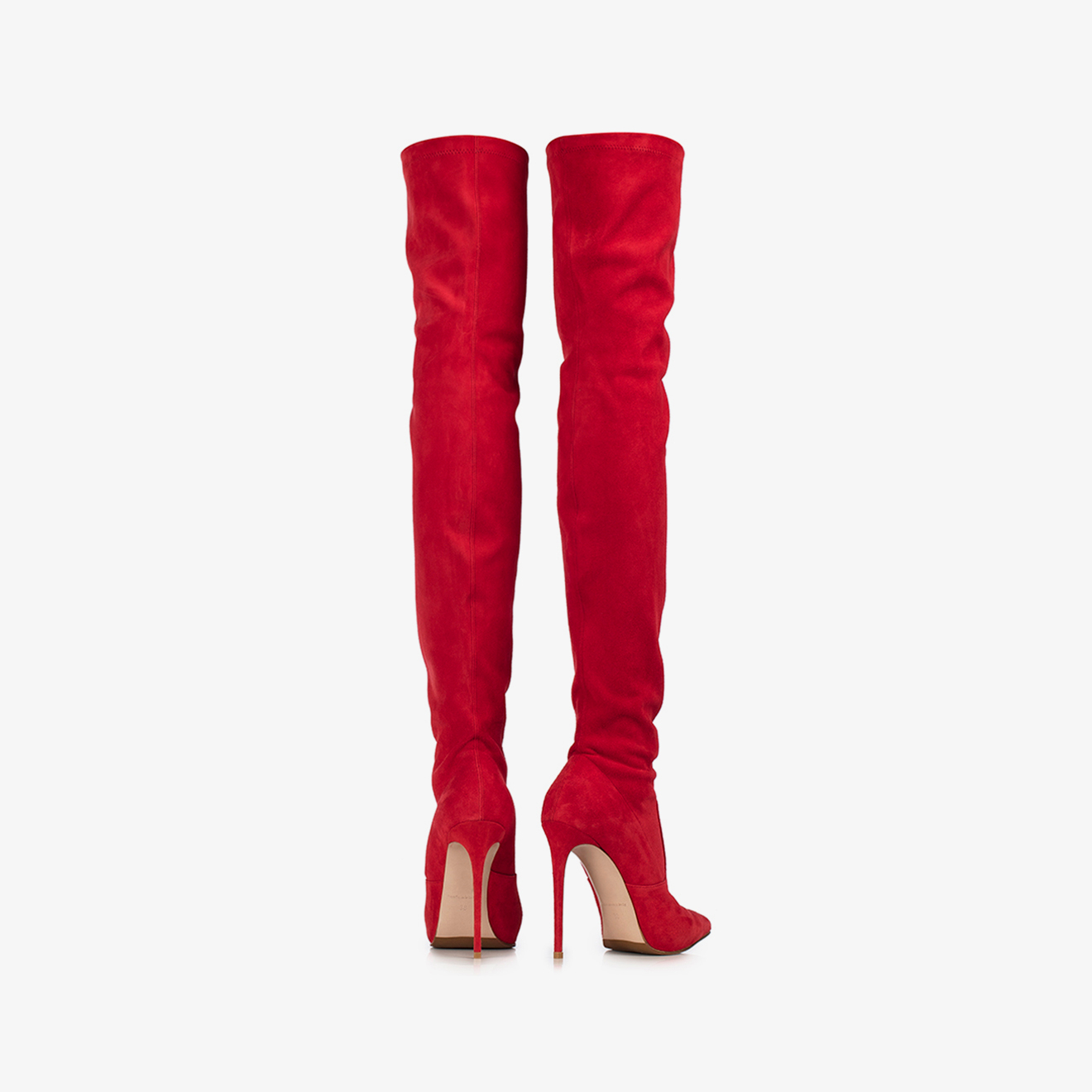 EVA THIGH-HIGH BOOT 120 mm ROSSO | Le Silla