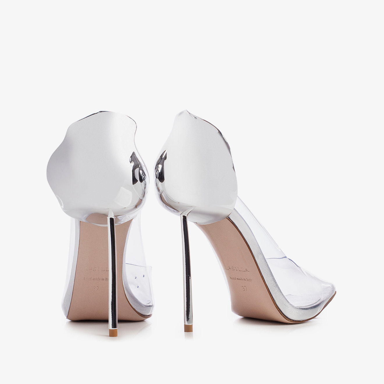 DECOLLETE NARROW ARGENTO