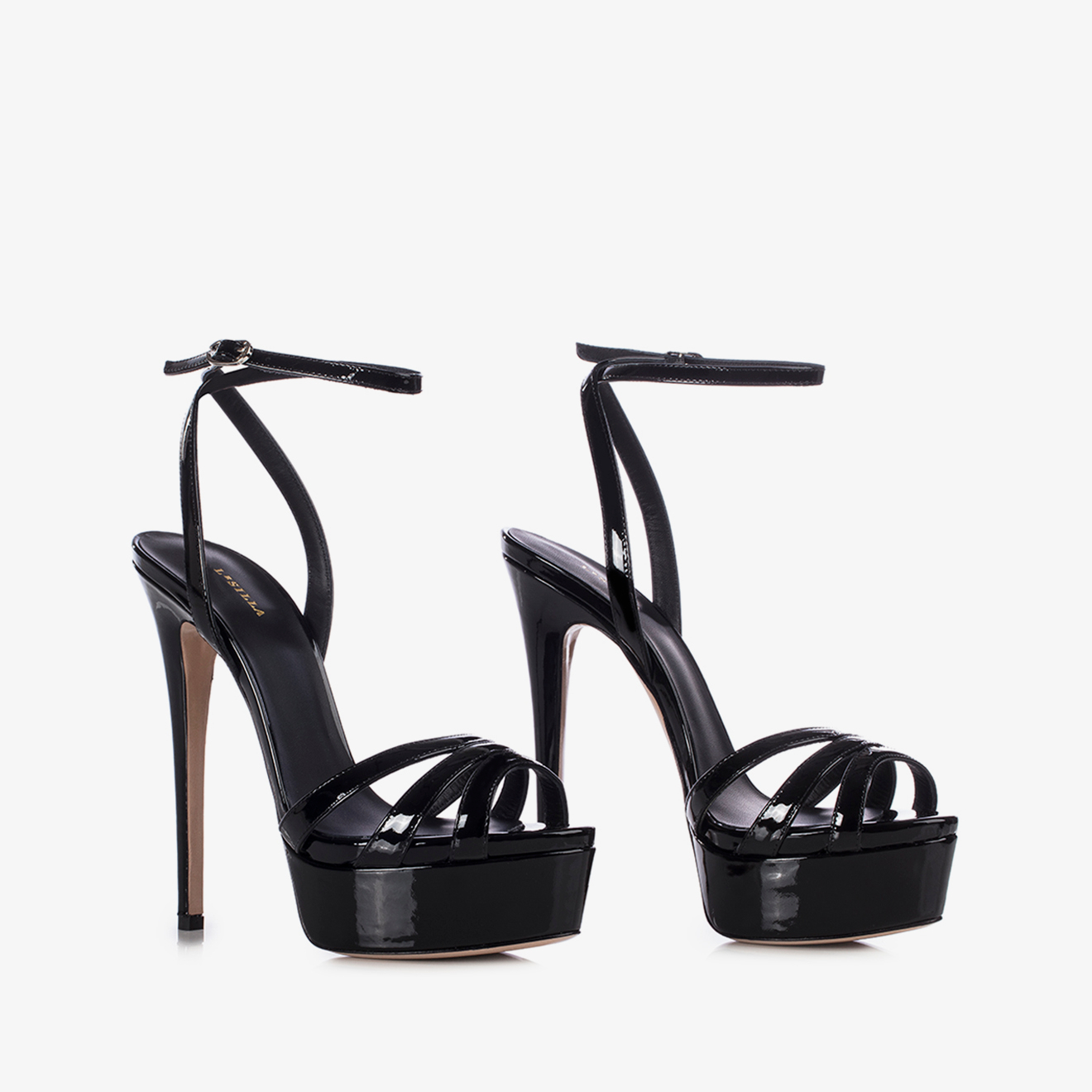 LOLA SANDAL 140 mm NERO | Le Silla