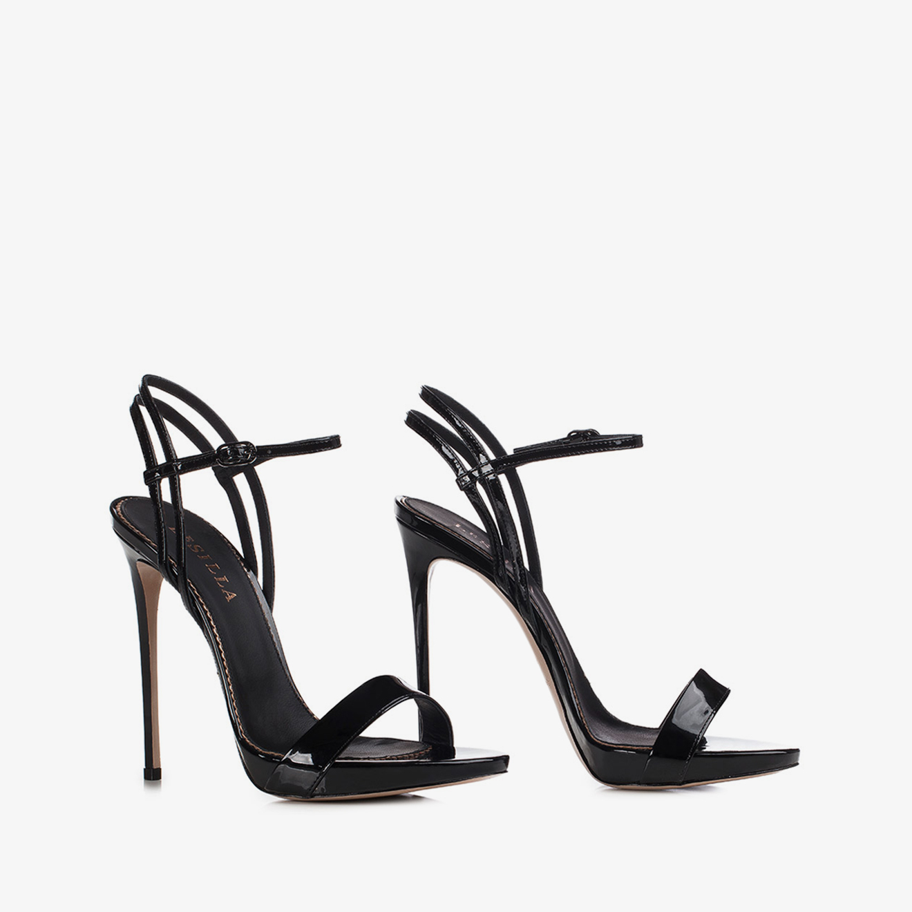 GWEN SANDAL 120 mm NERO | Le Silla