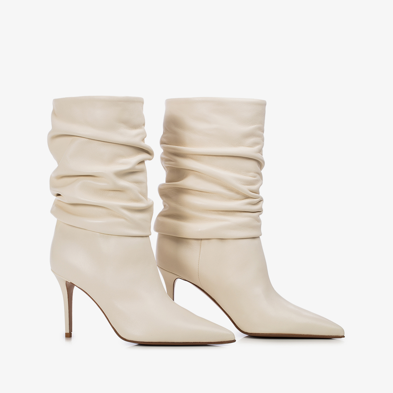 STIVALETTO EVA 90 mm MILK | Le Silla